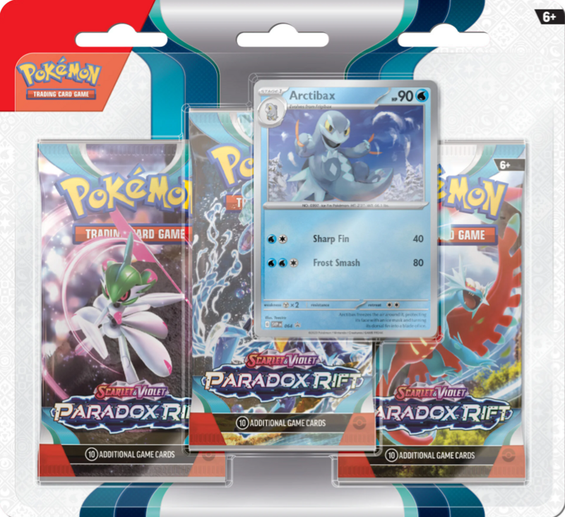 Pokémon Scarlet & Violet: Paradox Rift - Triple Blister - Arctibax