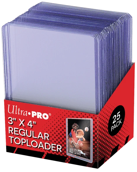 Ultra Pro: 3" X 4" Regular Toploader (100 Toploaders)