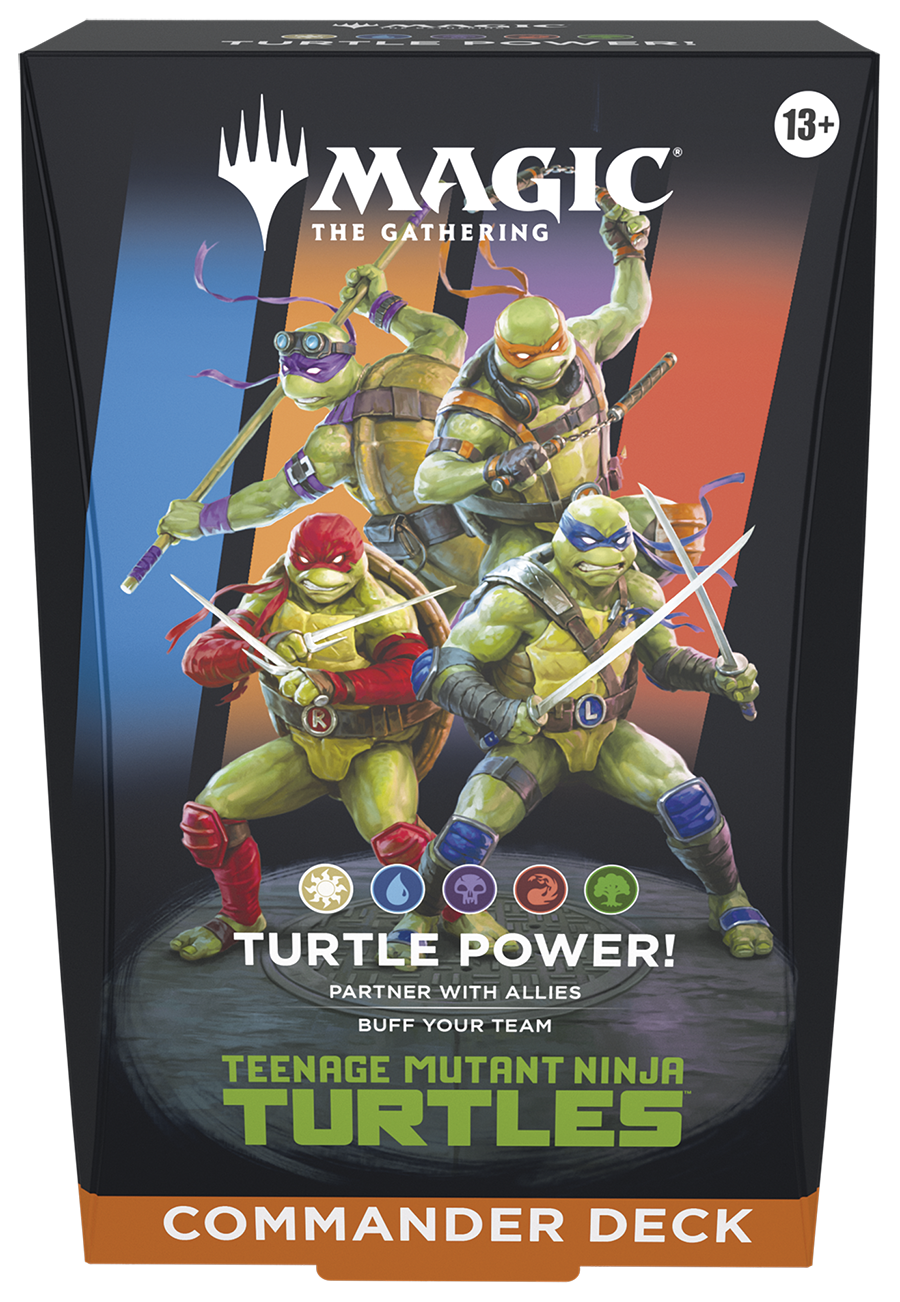 Magic the Gathering: Teenage Mutant Ninja Turtle: "Turtle Power" - Commander Deck