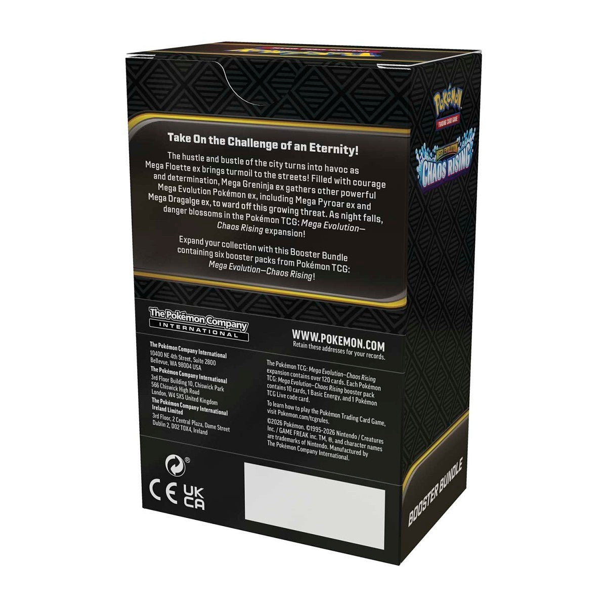 Pokémon Mega Evolution: Chaos Rising - Booster Bundle