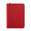Vault X: 9-Pocket Zip Binder - Fire Red