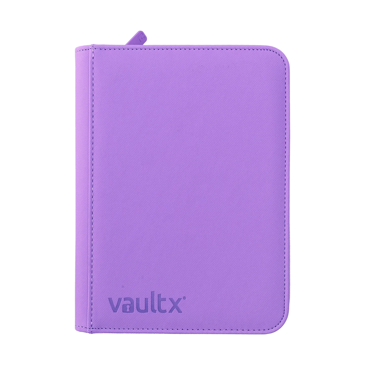 Vault X: 4-Pocket Zip Binder - Just Purple