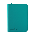 Vault X: 9-Pocket Zip Binder - Ocean Blue