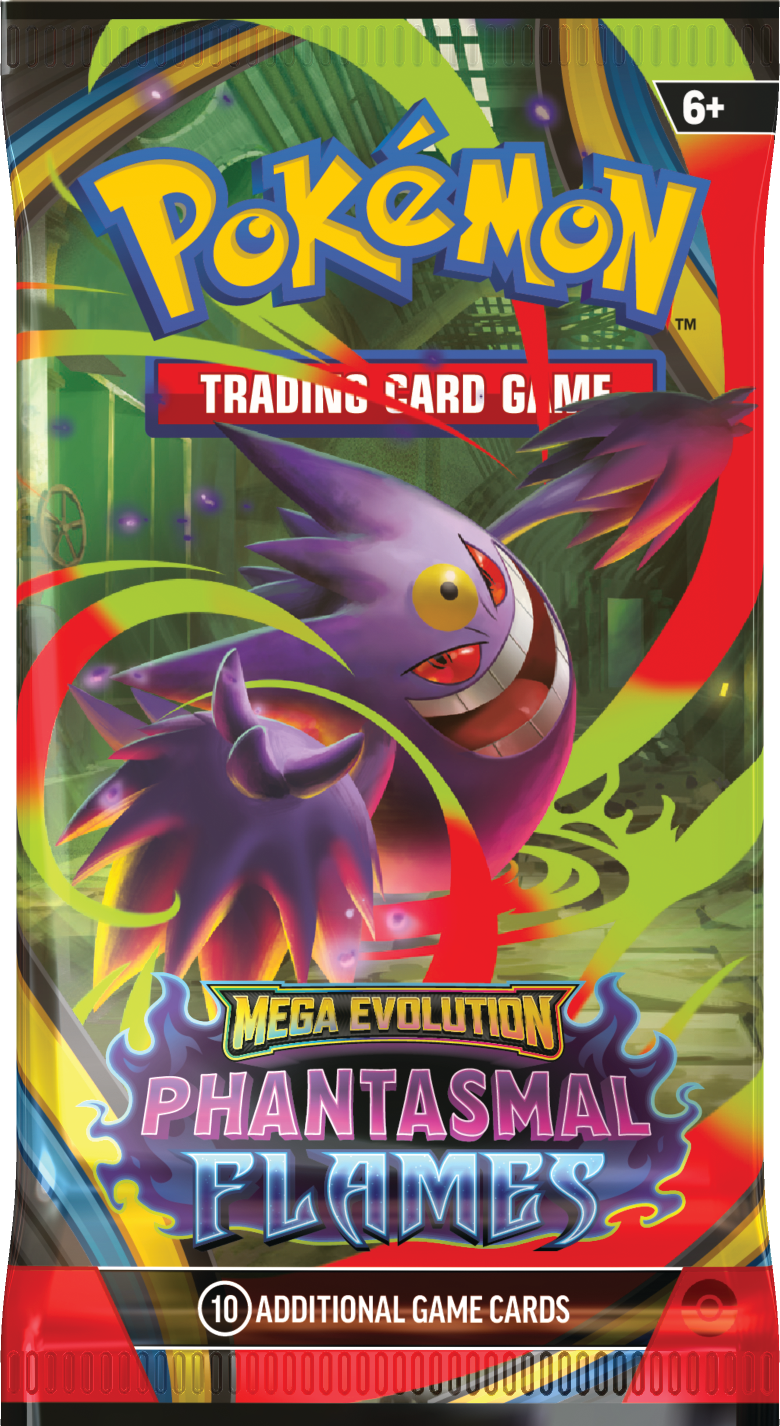 Pokémon Mega Evolution: Phantasmal Flames - Booster Pack