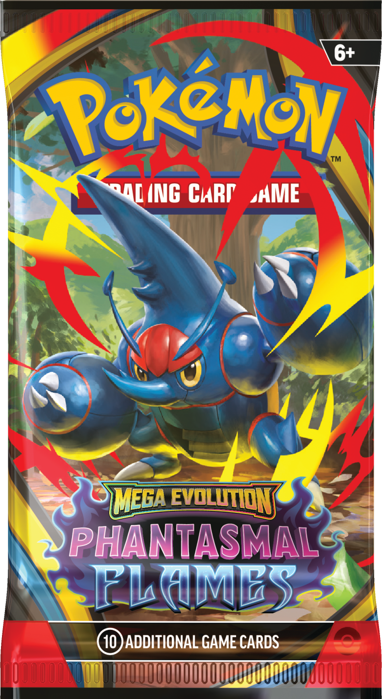 Pokémon Mega Evolution: Phantasmal Flames - Booster Pack