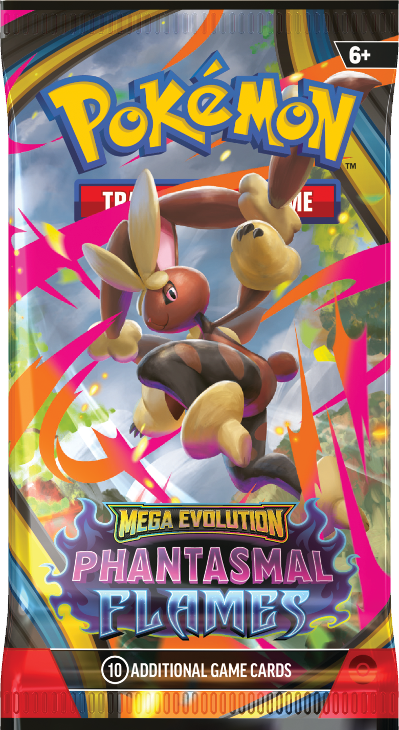 Pokémon Mega Evolution: Phantasmal Flames - Booster Pack
